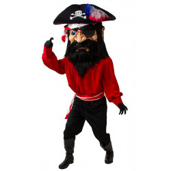 Pirate Mascot Costume 135  Pirate Mascot Costume 135