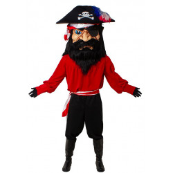 Pirate Mascot Costume 135  Pirate Mascot Costume 135