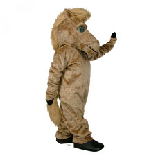 Pepper Wild Stallion Horse Mascot Costume 491 Pepper Wild Stallion Horse Mascot Costume 491