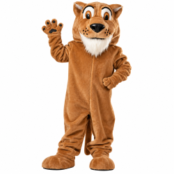 Corby Cougar Mascot Costume 222