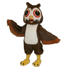 Oliver Owl Mascot Costume 68 Oliver Owl Mascot Costume 68