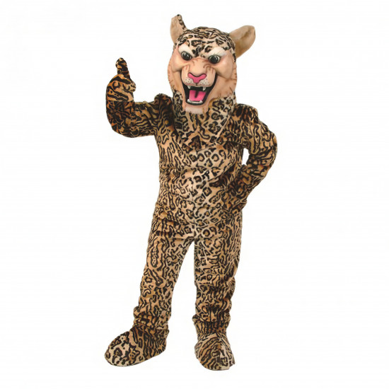 Leopard/Cheetah/Jaguar Mascot Costume 508 