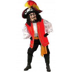 Captain Scratch Mascot Costume 483  Captain Scratch Mascot Costume 483