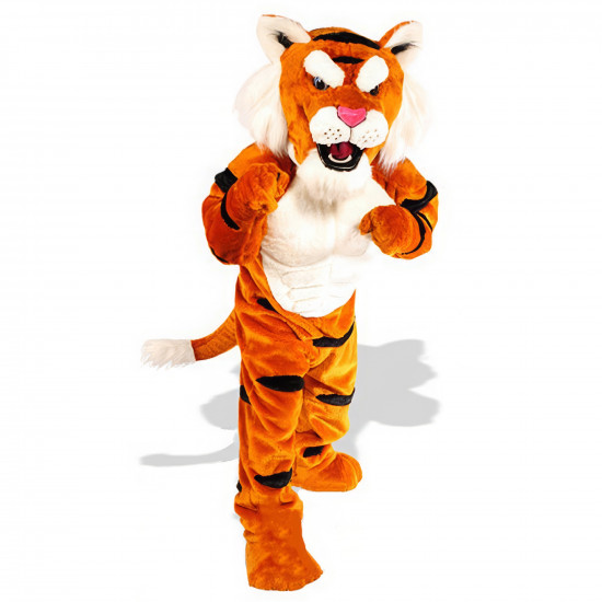 Power Tiger Mascot Costume 636