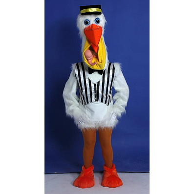 Stork Bird Mascot Costume 162 