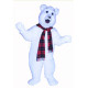 Snow Polar Bear Mascot Costume 650 