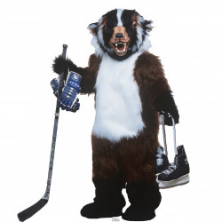 Brawny Badger Mascot Costume 107 