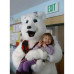 Snow Polar Bear Mascot Costume 650 Snow Polar Bear Mascot Costume 650