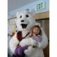 Snow Polar Bear Mascot Costume 650 Snow Polar Bear Mascot Costume 650
