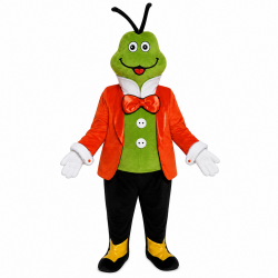 Christopher Cricket Mascot Costume 313DD-Z Christopher Cricket Mascot Costume 313DD-Z