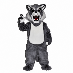 Fierce Husky Mascot Costume 652