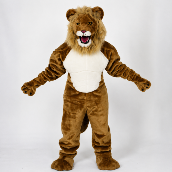 Power Real Cat Lion Mascot Costume #704M Power Real Cat Lion Mascot Costume #704M