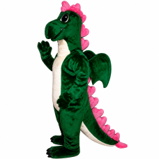 Magical Dragon With Wings Mascot Costume 910-Z Magical Dragon With Wings Mascot Costume 910-Z