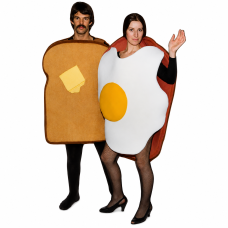 Toast Breakfast Food Mascot Costume PP-34Z Toast Breakfast Food Mascot Costume PP-34Z