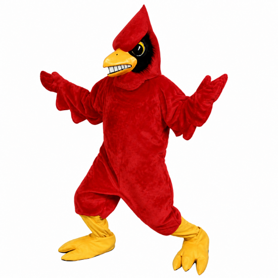 Fierce Cardinal Mascot Costume MM01-Z Fierce Cardinal Mascot Costume MM01-Z