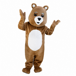 Brown Bear Cub Mascot Costume T0051