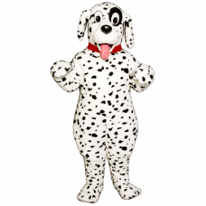 Cute Dalmatian Dog With Collar Mascot Costume 847A-Z Cute Dalmatian Dog With Collar Mascot Costume 847A-Z