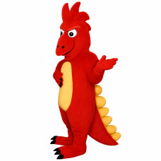Firedrake Dragon Mascot Costume 906-Z Firedrake Dragon Mascot Costume 906-Z