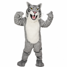 Grey Wildcat Mascot Costume 23083