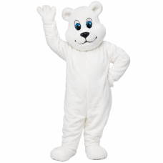 Breezy Polar Bear Mascot Costume 41415 Breezy Polar Bear Mascot Costume 41415