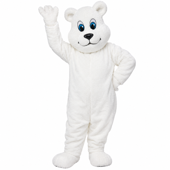 Breezy Polar Bear Mascot Costume 41415