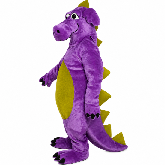 Purple Whimsical Dragon Mascot Costume 905P-Z