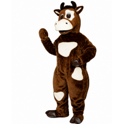 Brown Cow Mascot Costume 726-Z 