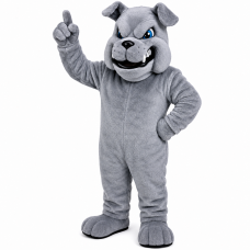 Grey Bulldog Mascot Costume 25426 Grey Bulldog Mascot Costume 25426