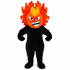 FLAME ON FIRE MASCOT COSTUME #MM 108
