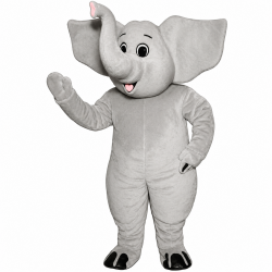 Eddy Elephant Mascot Costume 1609-Z Eddy Elephant Mascot Costume 1609-Z