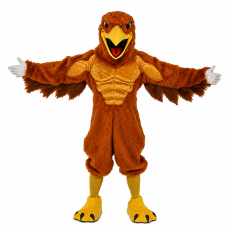 Mighty Golden Eagle Mascot Costume 671 Mighty Golden Eagle Mascot Costume 671