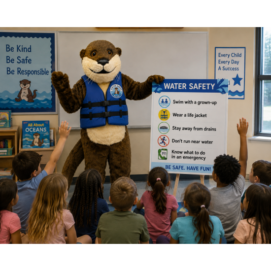 Ollie Otter Mascot Costume 2842-Z Ollie Otter Mascot Costume 2842-Z