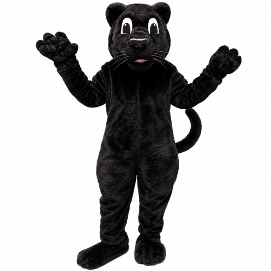 BLACK PANTHER MASCOT COSTUME 504 BLACK PANTHER MASCOT COSTUME 504