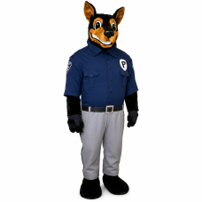 Officer Doberman Dog Mascot Costume 867DD-Z Officer Doberman Dog Mascot Costume 867DD-Z