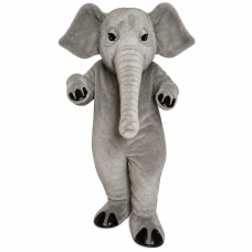 Realistic Elephant Mascot Costume 1608 