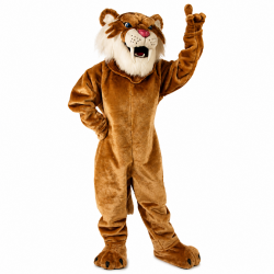 Saber Cat Tiger Mascot Costume 620 Saber Cat Tiger Mascot Costume 620