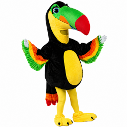 Beeker Toucan Bird Mascot Costume 442