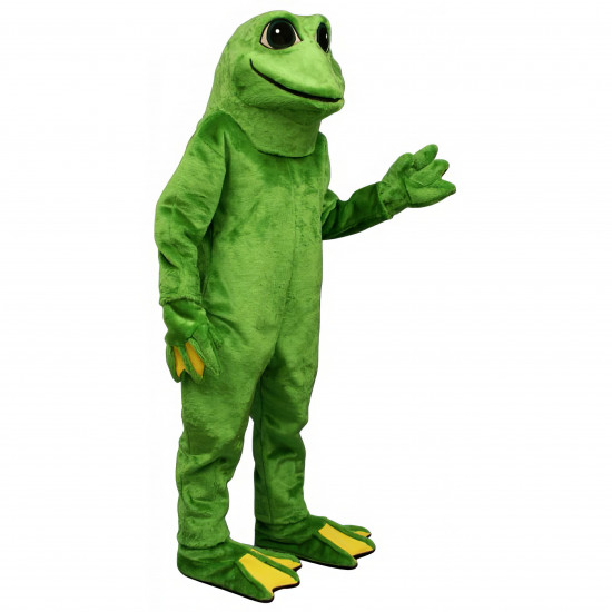 Yellow Toed Frog  Mascot Costume 1416-Z