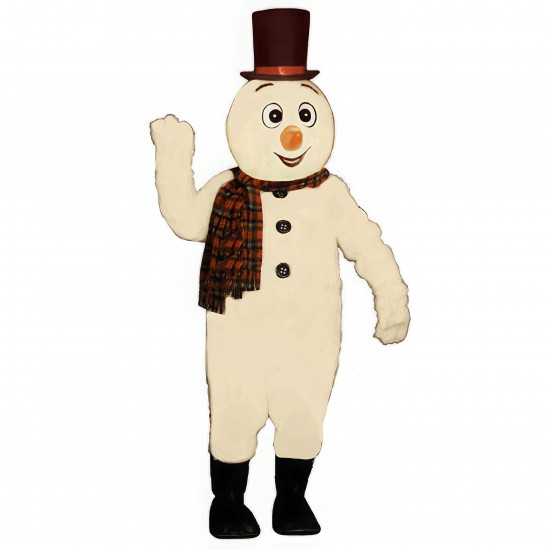 Cross Eyed Snowman With Hat Costume 2708A-Z