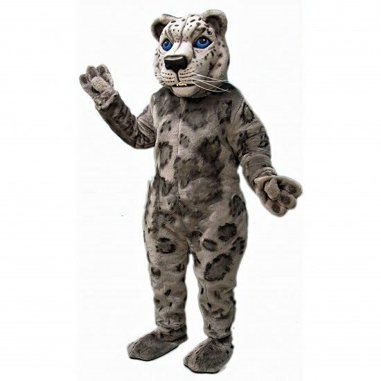 Grey Jaguar Mascot Costume 3608Z