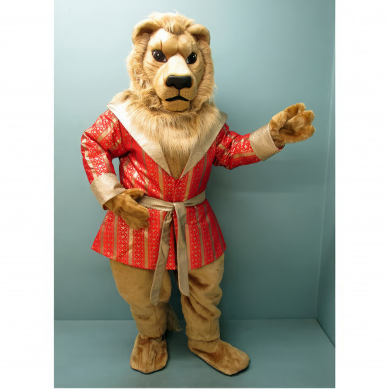 Lion King With Smoking Jacket Mascot Costume 501SJA-Z Lion King With Smoking Jacket Mascot Costume 501SJA-Z
