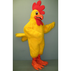 Rhode Island Yellow Rooster Mascot Costume 622Y-Z Rhode Island Yellow Rooster Mascot Costume 622Y-Z