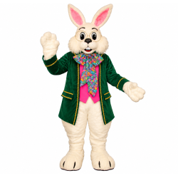 Wendell Rabbit-Green Mascot Costume 1113DD-Z