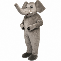 Tusked Elephant Mascot Costume 1632-Z Tusked Elephant Mascot Costume 1632-Z