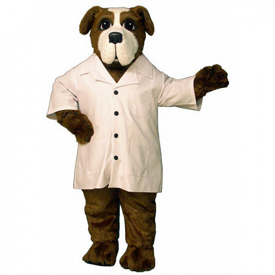 St. Bernard Doctor Dog Mascot Costume 807D-Z