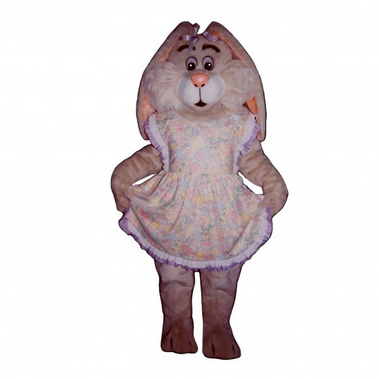 Easter Bunny With Apron Mascot Costume 1120E-Z Easter Bunny With Apron Mascot Costume 1120E-Z