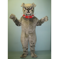 Bulldog with Spiked Collar Mascot Costume MM16-Z 