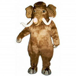 Mammoth with Long Tusks Mascot Costume 1625-Z Mammoth with Long Tusks Mascot Costume 1625-Z