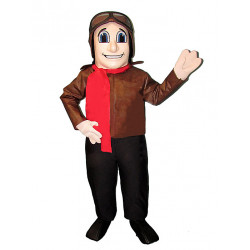 Alan Aviator Airplane Pilot Mascot Costume 101-DD
