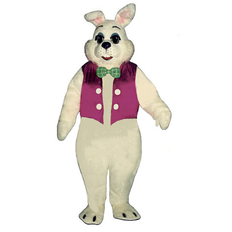 Easter Bunny with Vest Mascot Costume 1101A-Z